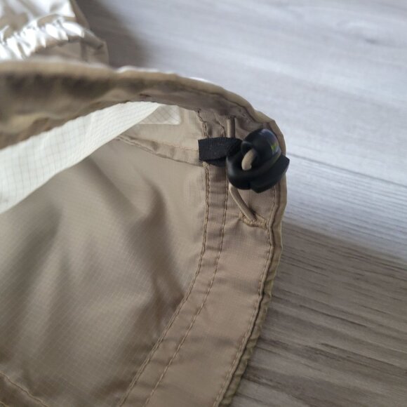 L.L. Bean Mens XL Beige Windbreaker Jacket With Zipper & Pockets - Picture 7 of 7